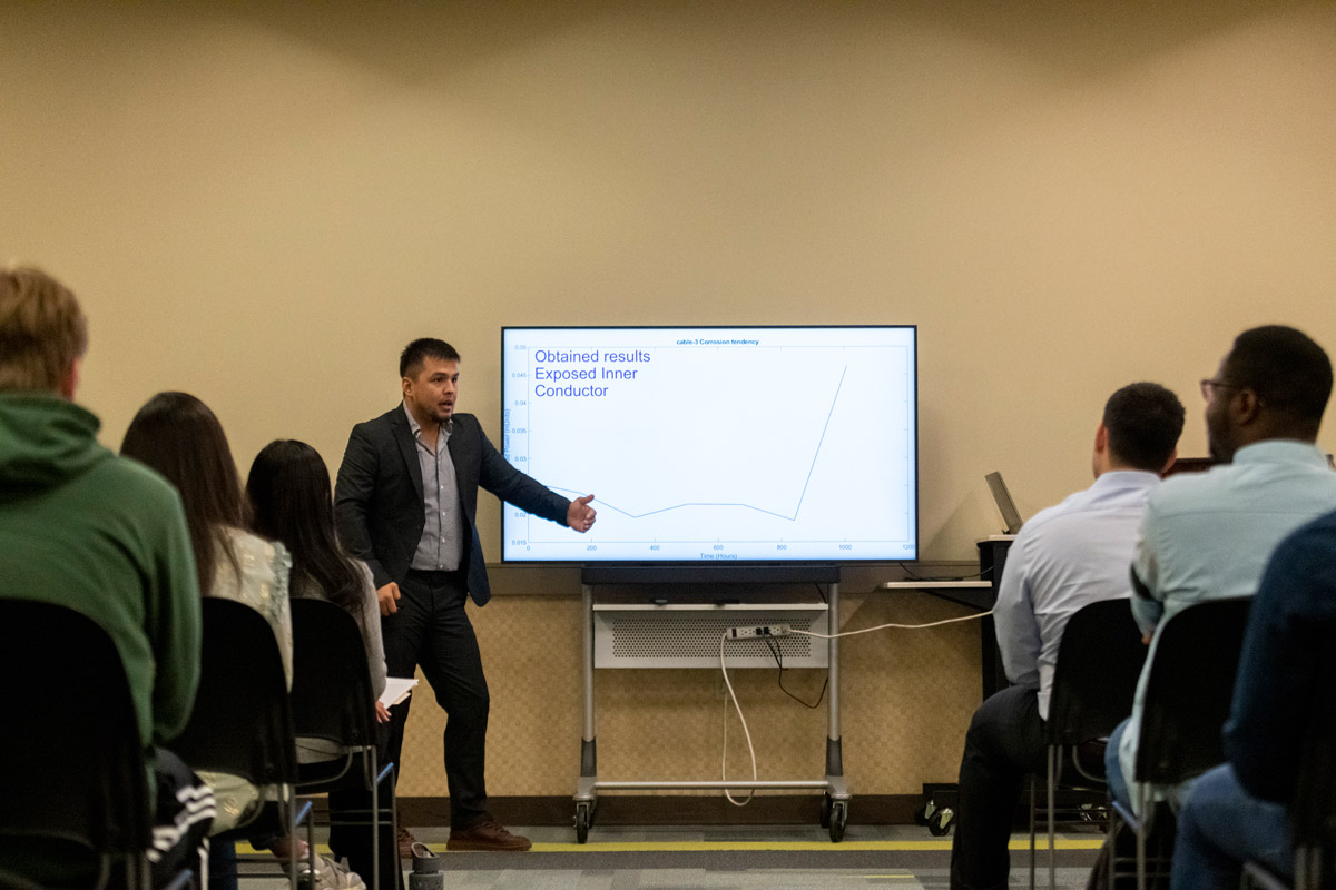 Kummer Innovation and Entrepreneurel Doctoral Fellows present their research at Kummer Day